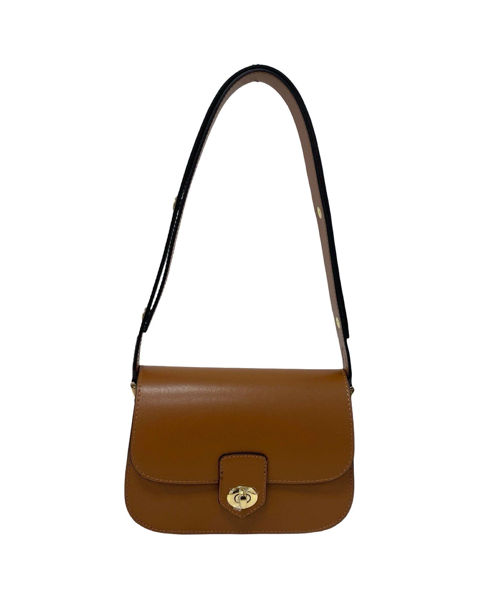 Elegant Leather Shoulder Bag - Firenze Luxe
