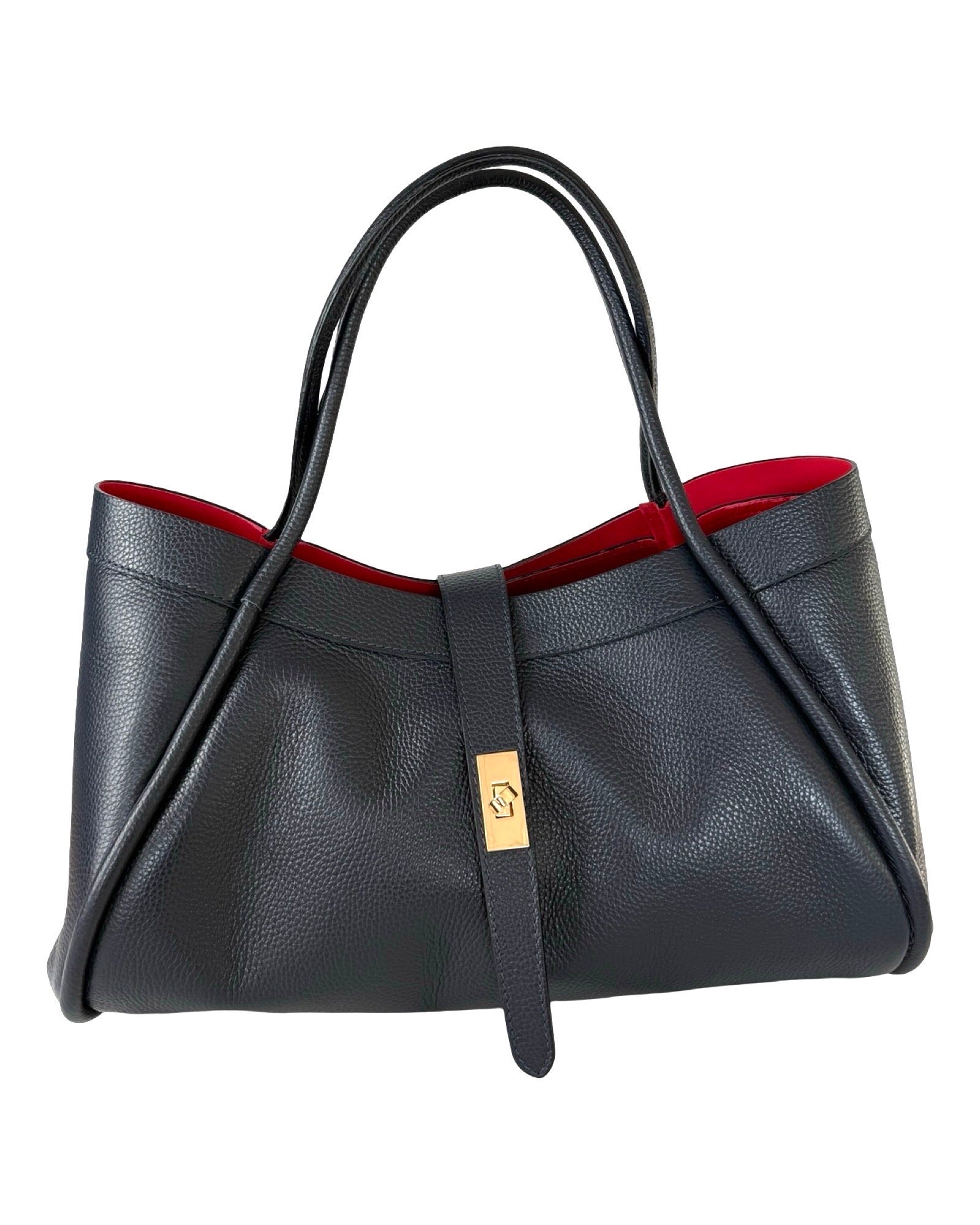 Vento Italian Leather Tote Bag – Firenze Luxe UAE